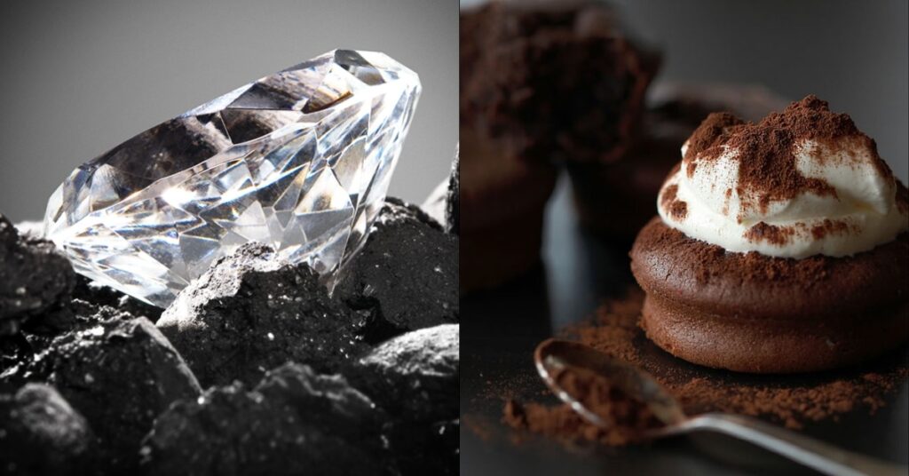 chocolate and diamonds